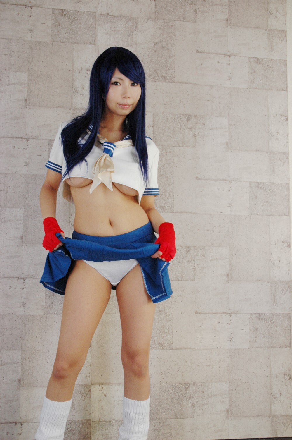 [Cosplay] Ikkitousen  Big Boobs Kanu Unchou PART 4